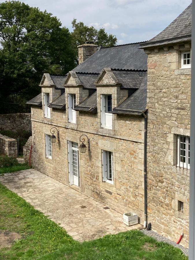 Manoir De Saint-Fiacre Bed and Breakfast Malansac Exteriör bild