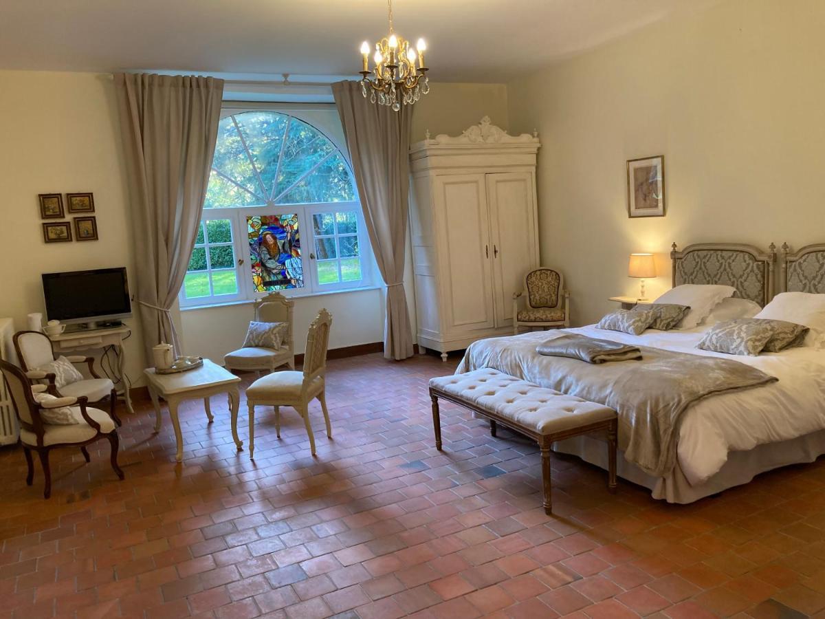 Manoir De Saint-Fiacre Bed and Breakfast Malansac Exteriör bild